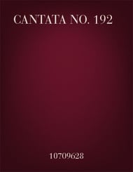 Cantata No. 192 SATB Full Score cover